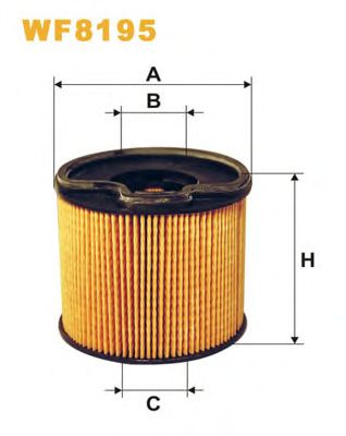 WIX FILTERS wf8195 -  Топливный фильтр